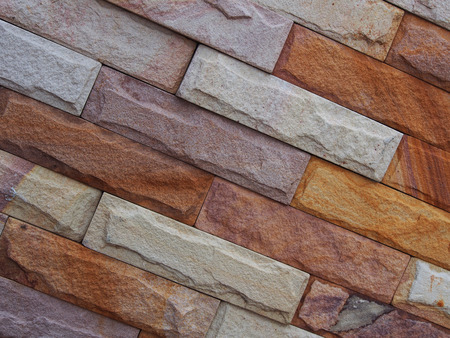 close up wall of brick
