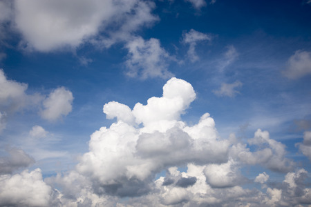 blue sky and clouds