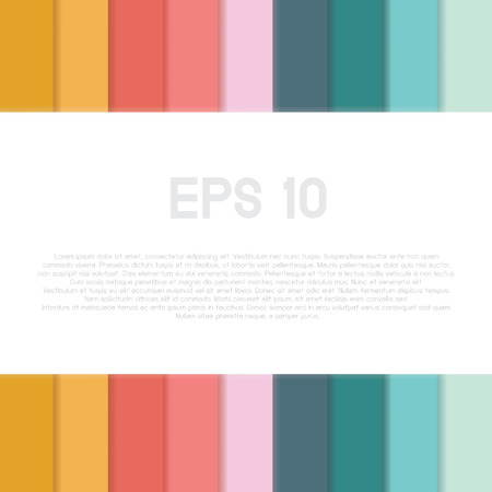 Abstract geometric seamless color bar patternのイラスト素材