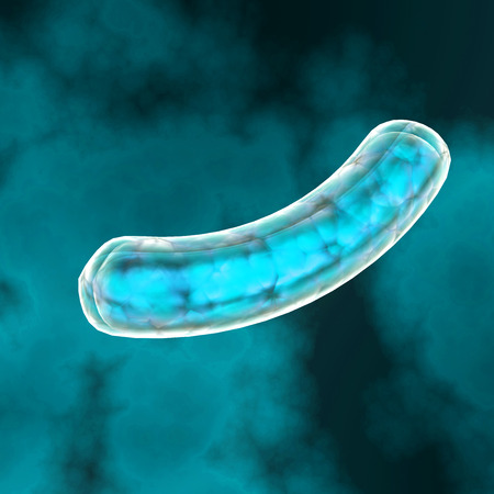 3D render virus cells science and medical concept.の写真素材