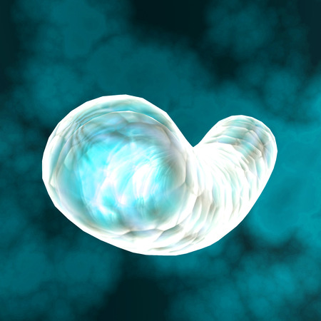 3D render virus cells science and medical concept.の写真素材