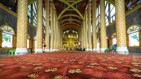 Wat Pratat Nongbou ,Beautiful temple in Ubonratchatani ,Thailand Travelのeditorial素材