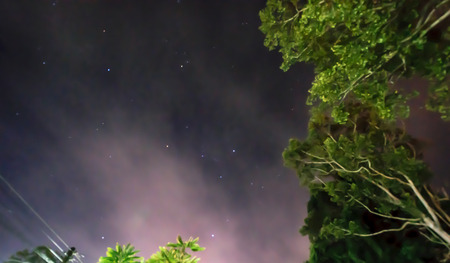 Sky night with star