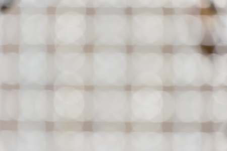 Row white bokeh texture background, pattern circle white .