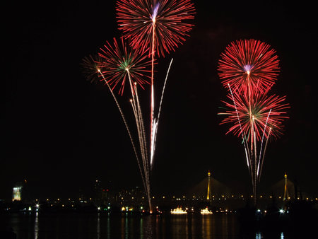 fireworks   fireworks ; firecrackerの写真素材