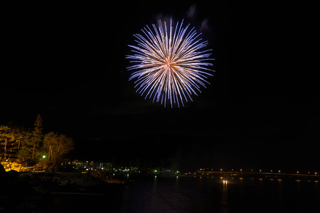 Firework in japanの写真素材