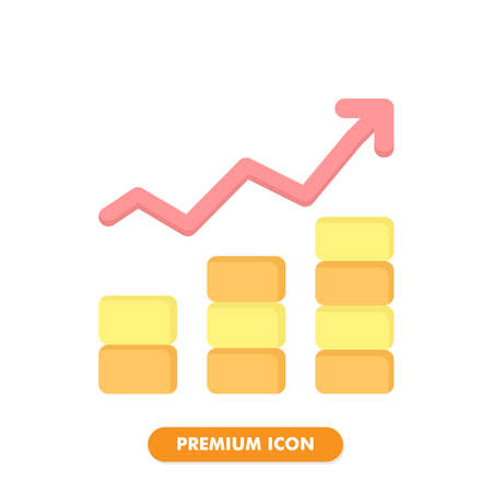 Marketing and Growth icon pack isolated on white background. for your web site design,  app, UI. Vector graphics illustration and editable stroke.のイラスト素材