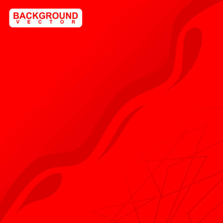 abstract design on red vector backgroundのイラスト素材