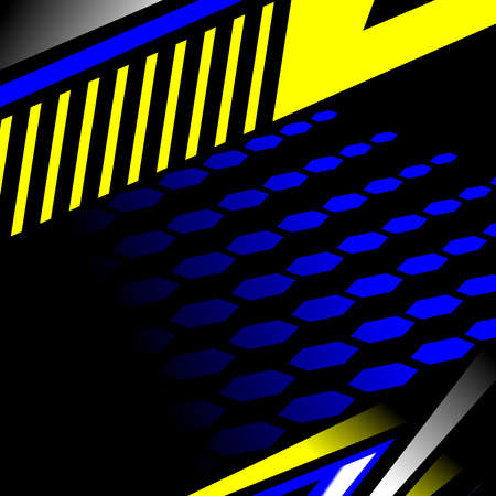 Abstract racing background vector designのイラスト素材