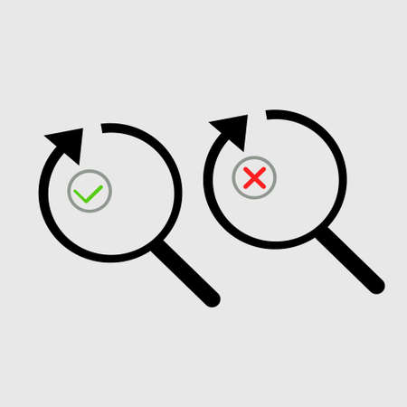 Black magnifying glass icon. Loupe icon. Search icon. Magnifying glass icon for search and zoom symbol sign. One of set web and app icons vectorのイラスト素材