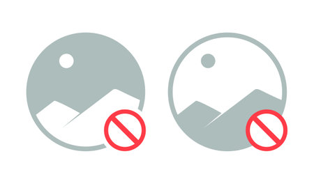 No image. Picture prohibited. No photo available. Missing imageのイラスト素材