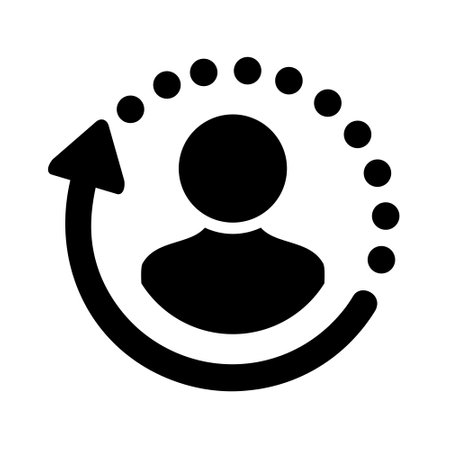 Employee retention icon. Vector illustrationのイラスト素材