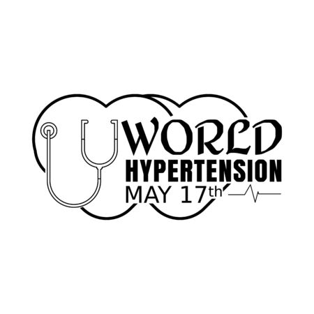 World Hypertension Day Vector Illustrationのイラスト素材
