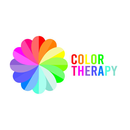 Color Therapy Vector Illustration. Suitable for greeting card poster and banner.のイラスト素材