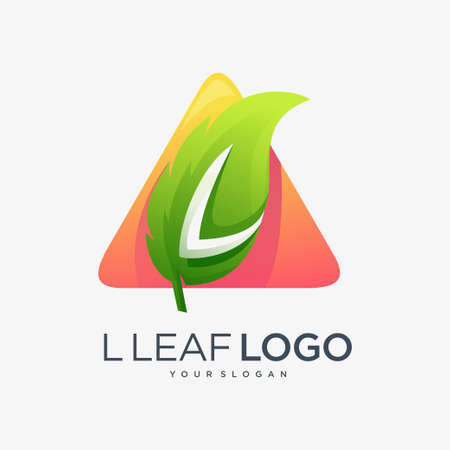 l monogram premium logo boutiqueのイラスト素材