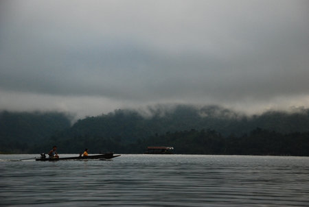 the beautiful of cloud sky mountain in countryside