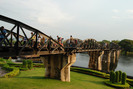 classic train is the transportation on railway in thailandのeditorial素材