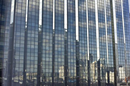 the the building in city is the civil engineering design for people to work in office and businessの写真素材