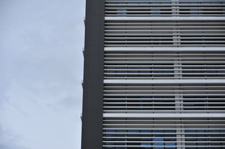 the building of city is the architecture view in urbanの写真素材