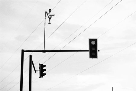 black and white analog negative film photo by kentmere pan 100