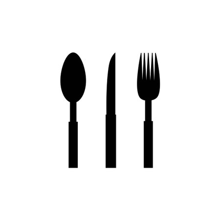 tableware graphic design template vector isolatedのイラスト素材