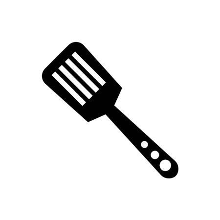 spatula icon vector graphic design illustrationのイラスト素材