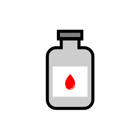 Medicines bottles vector graphic design illustrationのイラスト素材