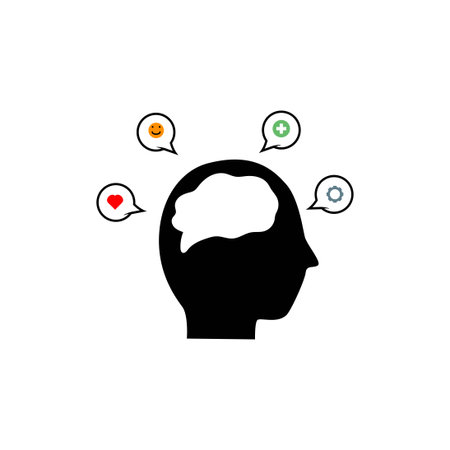 Mental health vector graphic design illustrationのイラスト素材