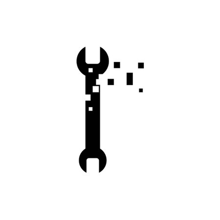 wrench vector design template illustrationのイラスト素材