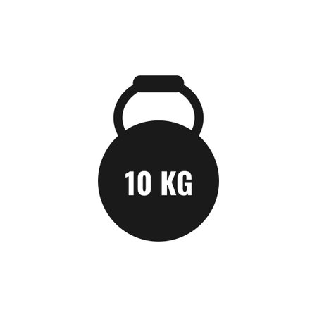 Kettlebells vector design template illustrationのイラスト素材