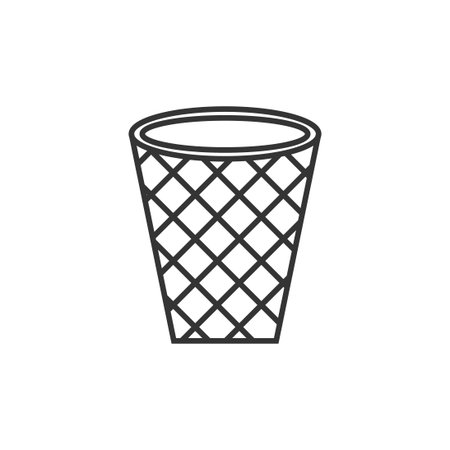 basketball net vector design template illustrationのイラスト素材