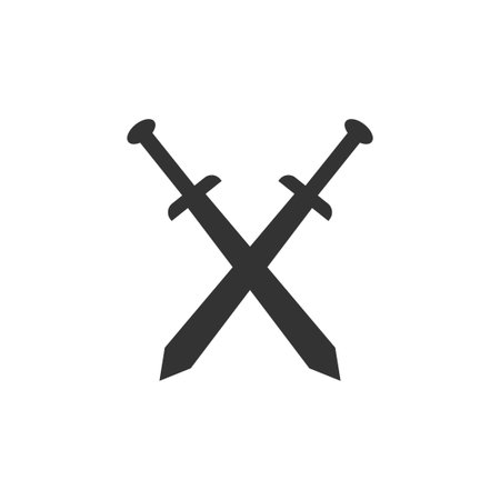 sword vector design template illustrationのイラスト素材
