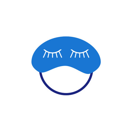sleep mask vector graphic design illustrationのイラスト素材
