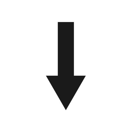 arrow vector design template illustrationのイラスト素材