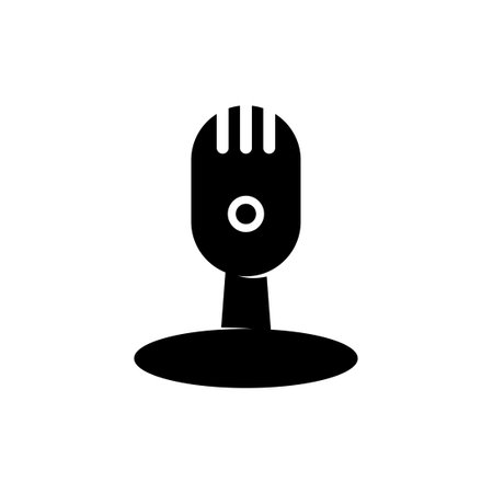 podcast vector design template illustrationのイラスト素材