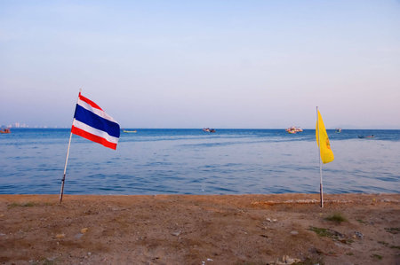 thai flagの写真素材