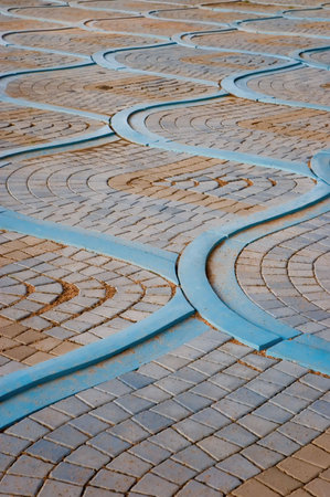 decorative pavementの写真素材