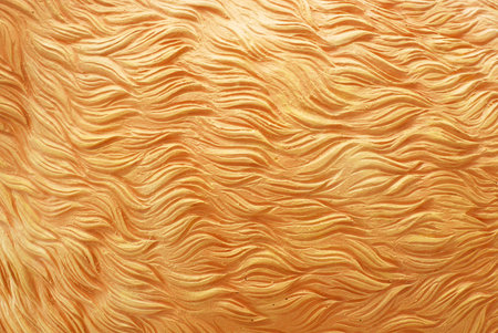 Sculpture of fur background