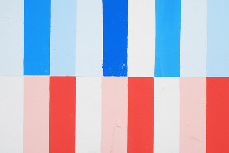White blue and white red lines backgroundの写真素材