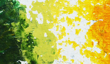 Background of abstract painted on cementの写真素材