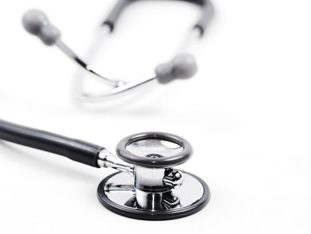 Stethoscope on isolate backgroundの写真素材