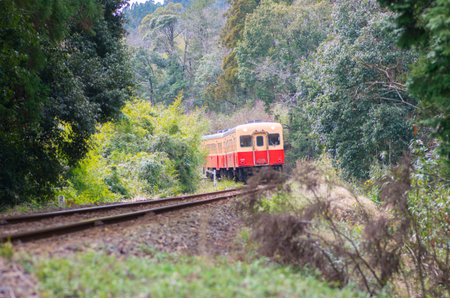 Kominato railway,chiba(prefectures),tourism of japanのeditorial素材