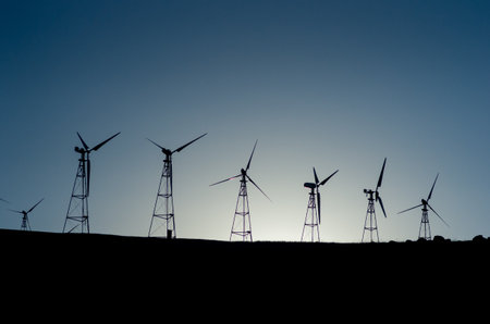 windmillsの写真素材