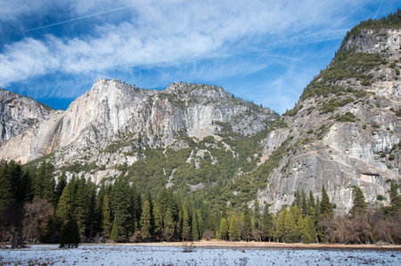 yosemite national park,California,tourism of Americaの写真素材