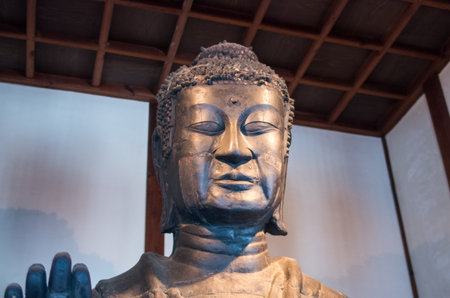 Asukadera temple, nara, japan tourismの写真素材