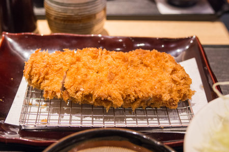 pork cutletの写真素材