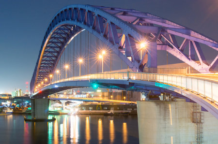 Osaka bay scene,landscape of osaka,japan