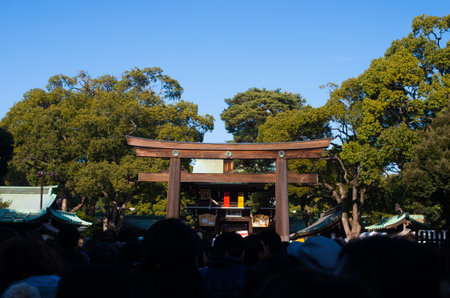 Meiji-jingu shrine,tokyo(prefectures),japanese traditional temples and shrinesのeditorial素材