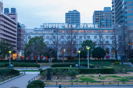 Yokohama area,kanagawa,tourism of japanのeditorial素材