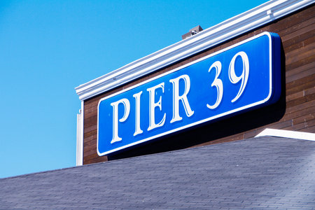 San Francisco Fisherman's warf,tourism of Americaの写真素材